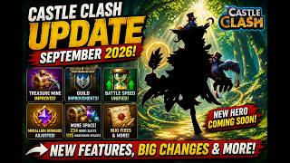 CASTLE CLASH UPDATE SEPTEMBER 2026! 🔥 NEW HERO + HUGE CHANGES ⚠️ screenshot 2