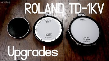 drum-tec presents: Upgrades for Roland TD-1KV and TD-1K electronic drums