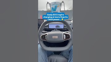 The Geely EX5 inspires charging power limit is 100kW, but it seems capable of doing more… 🤔