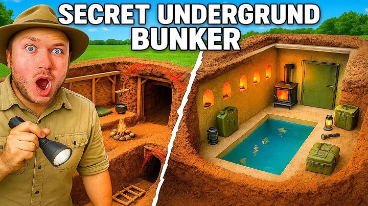 We Built a SECRET UNDERGROUND BUNKER to HUNT the POND MONSTER!