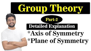 Axis of Symmetry & Plane of Symmetry in detail | Group Theory Part-2 | Akacademy