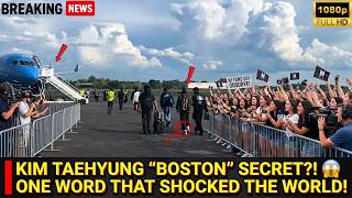 🔥BREAKING NEWS: BTS Leaves New Jersey! Kim Taehyung "Boston" Story SHOCKS ARMY😱