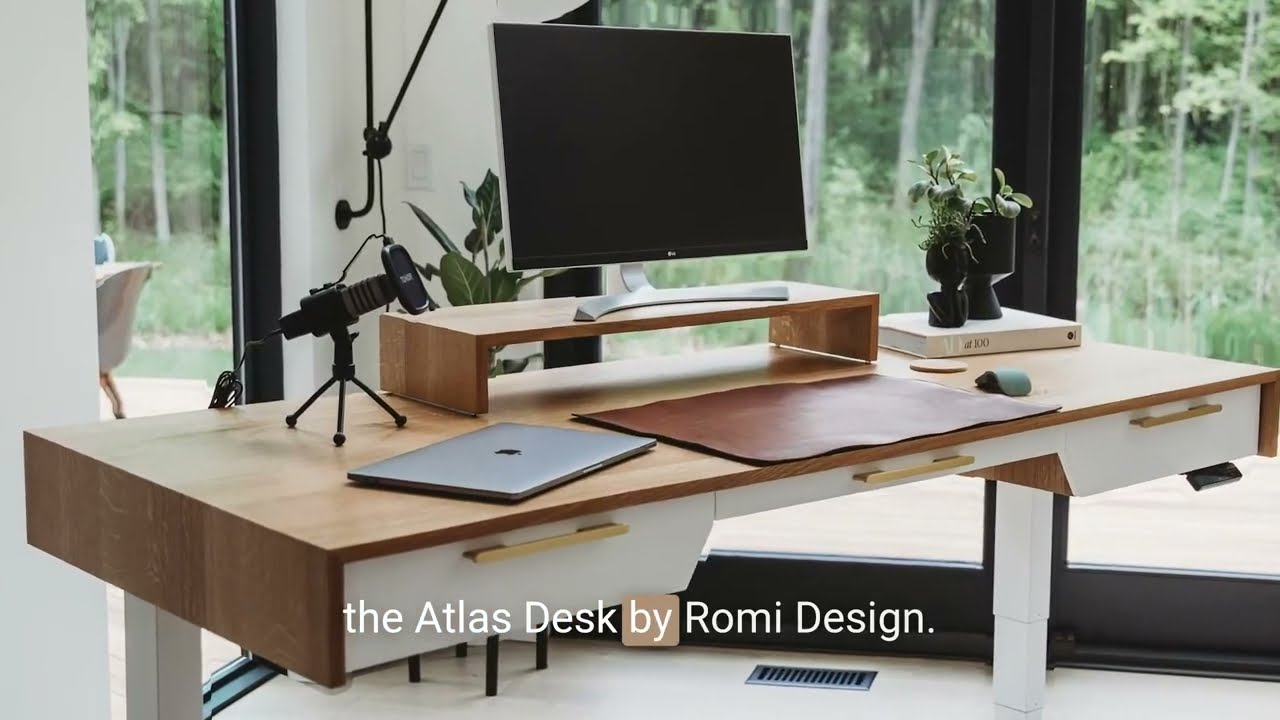 Atlas Desk - Overview - by ROMI DESIGN
