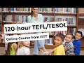 120hour tefltesol online course from ittt
