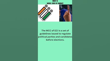 What is Model Code of Conduct? (2024) #upsc #mcc #election #shorts #shortvideo