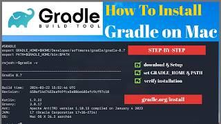 How to Install Gradle on macOS | Manual Gradle Setup for Mac (Step-by-Step)