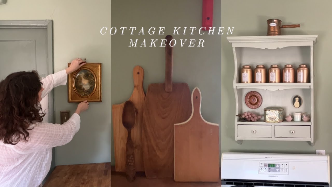 Cottagecore Kitchen Makeover: Budget-Friendly Ideas - YouTube