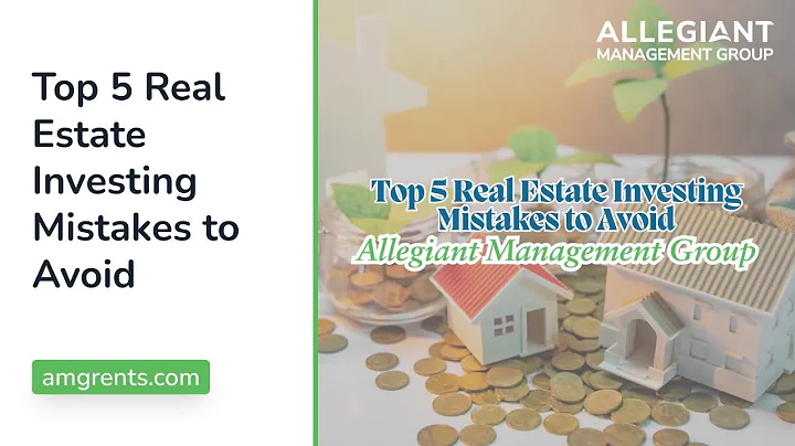 Top 5 Real Estate Investing Mistakes To Avoid