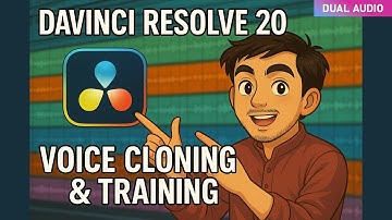 DaVinci Resolve 20 Voice Cloning is INSANE! 🔥 | How to Train & Apply Any Voice