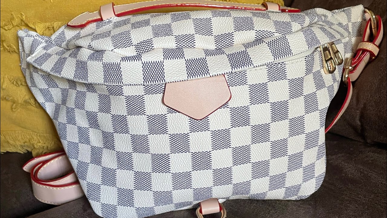 lv fuzzy bum bag