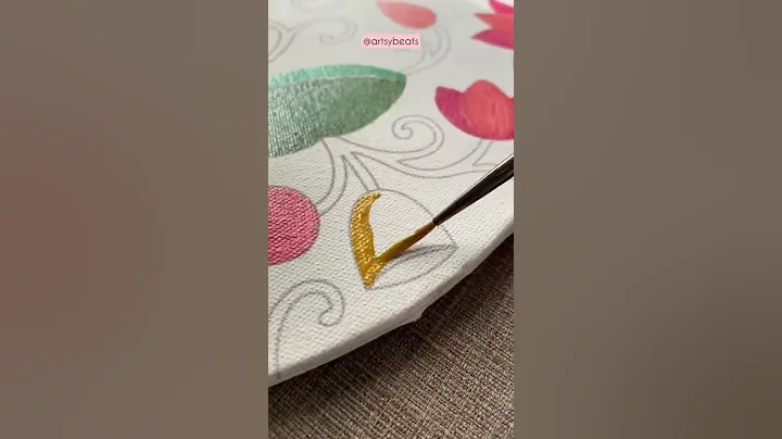 Pichwai art #diywalldecor #diyhomedecor