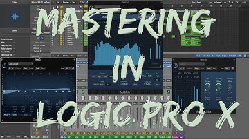 How to Master in Logic Pro X without 3rd Party Plugins
