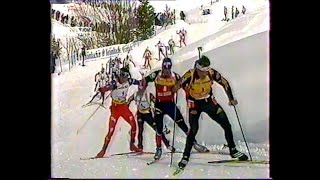 картинка: Биатлон. Чемпионат Мира 2005. Хохфильцен. Мужчины. Масс-старт.(Телеканал Спорт)