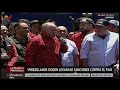Caraqueños se movilizan para exigir levantamiento de sanciones contra el país