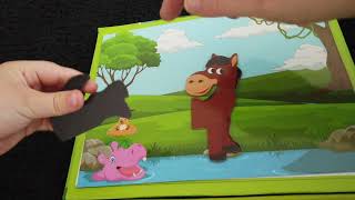 YamanCa / Yaman Alp Magnet Yapboz Hayvanlar ( Diy toys ) oynuyor