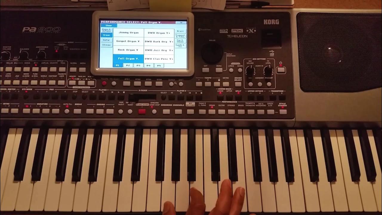 Корг па 900. Korg pa900.