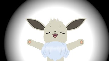 Shiny Eevee evolving full animation (Shiny Edition)