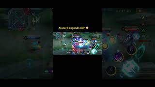 Alucard Legend skin🤩 #mobilelegends #shorts #subscribe