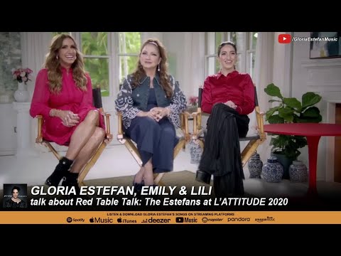 Wideo: Red Table Talk Ogłoszone Z Glorią, Emily I Lili Estefan