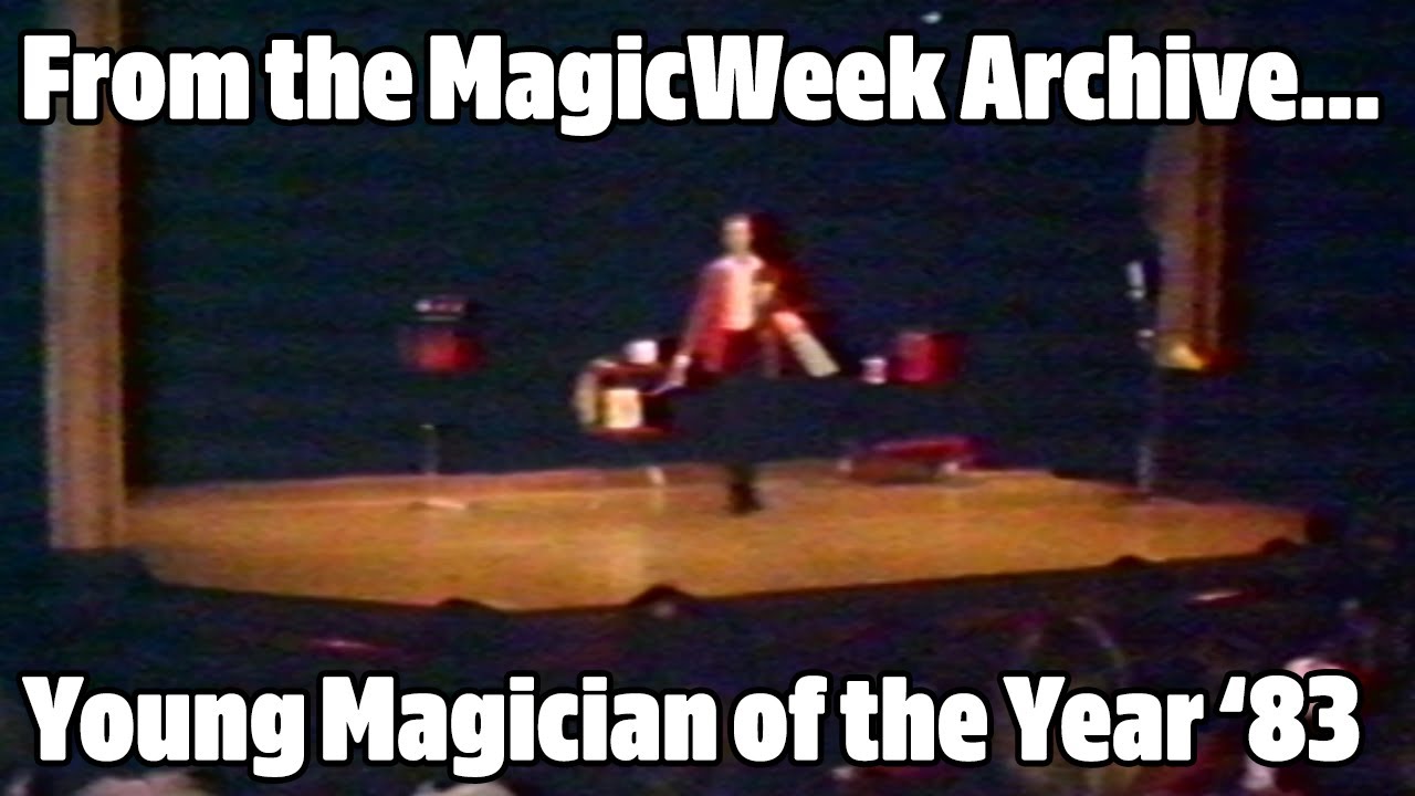 The Magic Circle Young Magician of the Year Competition - CBTV - 1983