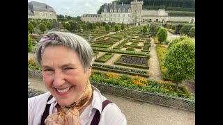 The Kitchen Garden at Chateau Villandry, Loire Valley France