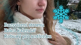 ❄⛄ Konečně pořádný sníh!! || vlogmas