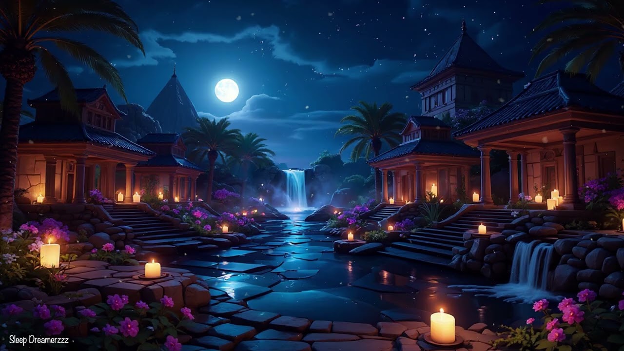 Relaxing Sleep Music for Stress Relief • Deep Sleeping Music, Black Screen, Fall Asleep Fast