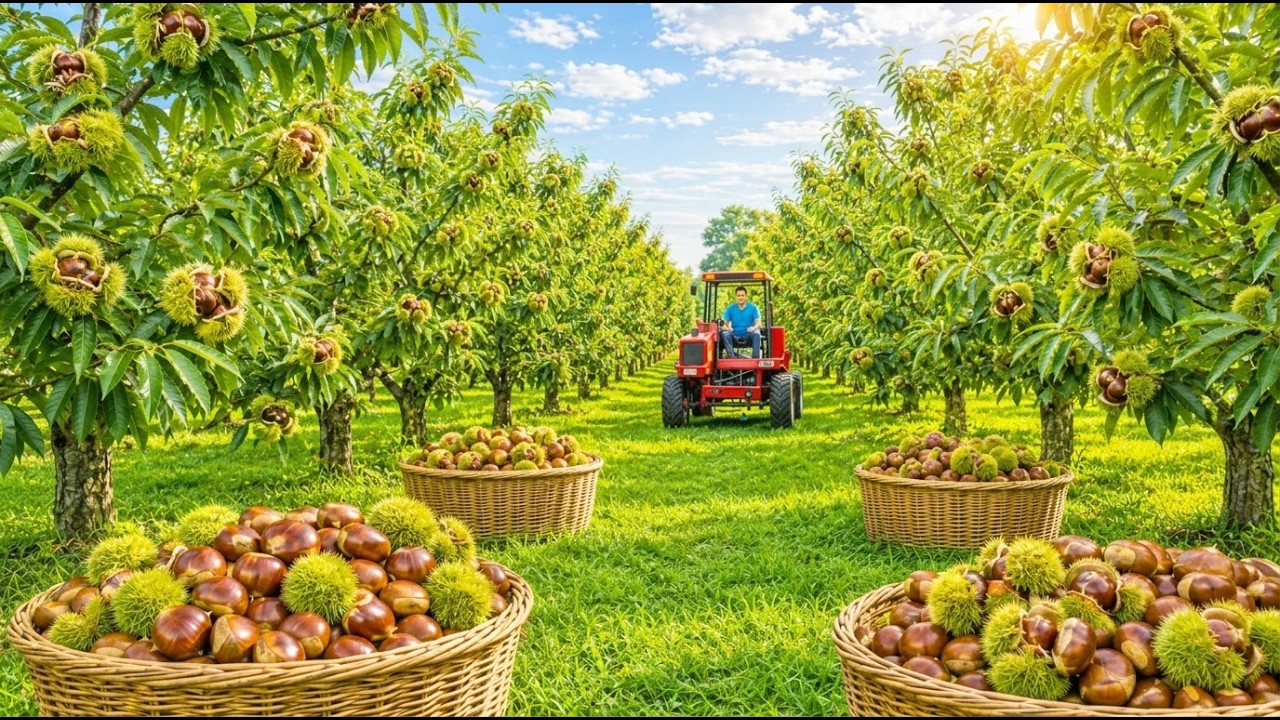 Industrial Chestnut Tree Cultivation Process: From Seedling to ...