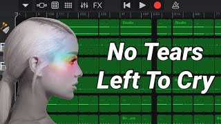 How to make NO TEARS LEFT TO CRY on iPhone | Garageband Tutorial screenshot 3