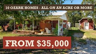 10 Dirt-Cheap Ozark Homes in Missouri & Arkansas (Every One With Acreage)