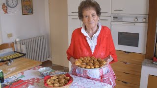 Pasta Grannies celebrates Christmas with Maria's chestnut pastries