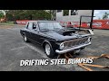 Drifting in maxs ap5 chrysler valiant at powercruise did not end well