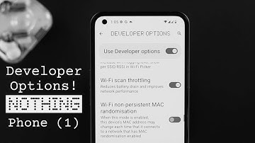 Turn ON/OFF Developer option on Nothing Phone (1) [Enable/Disable]
