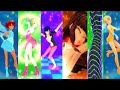 Miraculous winx transformations animation