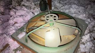 Whole House Fan #homeinspection #insulation #attic #diy 