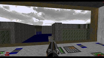 DOOM II - New Map - Waterways - UV - First Try!