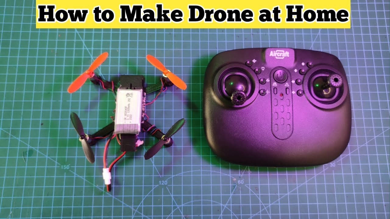 How to Make Mini Drone at Home - YouTube