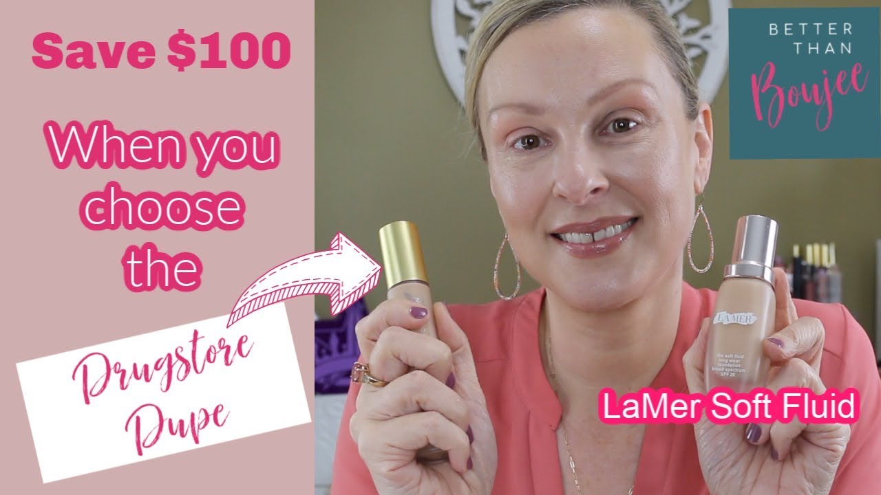 DRUGSTORE DUPE for LaMer Soft Fluid Foundation