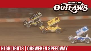 World of Outlaws Craftsman Sprint Cars Ohsweken Speedway Highlights