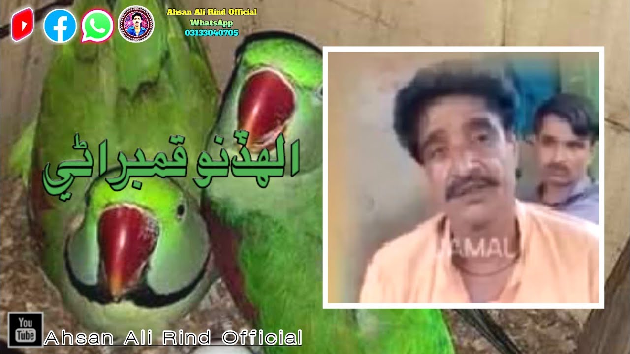 Ahsan Rind O Sanwlraa Aa Toon Wari by Allah Dino Qambrani | #sindhi #sindhisongs ...