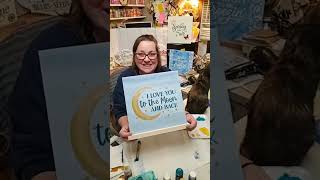 Cute Wood Craft Ideas  DIY Stencil & Transfer Craft Tutorial