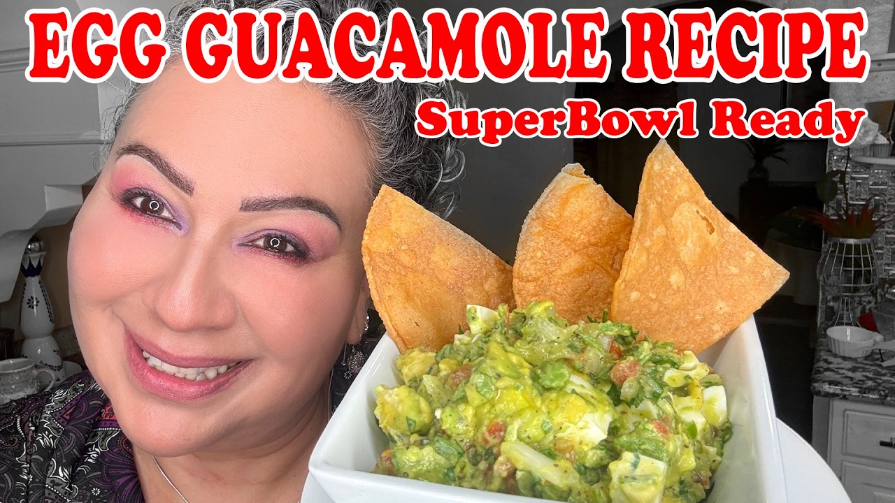 Я никогда не видела такого сливочного гуакамоле с яйцами!