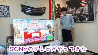 【テレビ購入】SONYのテレビがやってきた！　 BRAVIA KJ-65X9000F　2019.3.16
