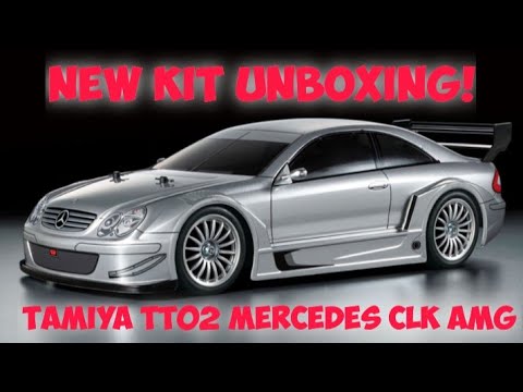 Tamiya 2002 Mercedes Benz CLK AMG Unboxing - YouTube