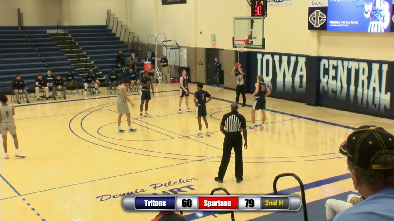 Iowa Central Basketball Tritons vs SWICC Spartans (3/13/2021) YouTube