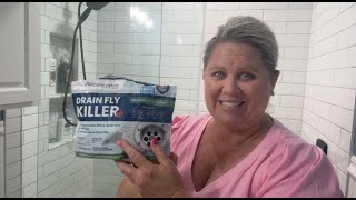 How to say goodbye to drain flies in your shower!