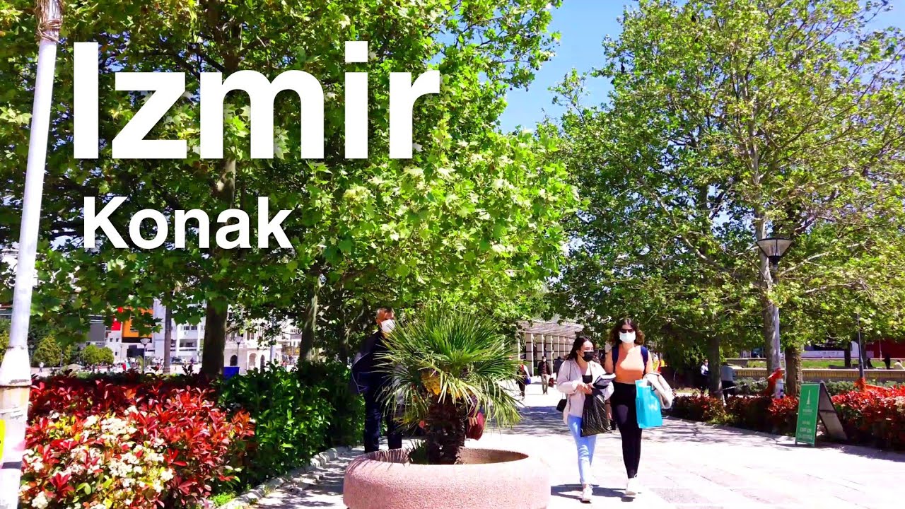 Izmir, Turkiet | Basaren Kemeraltı | Stadsvandring 4K