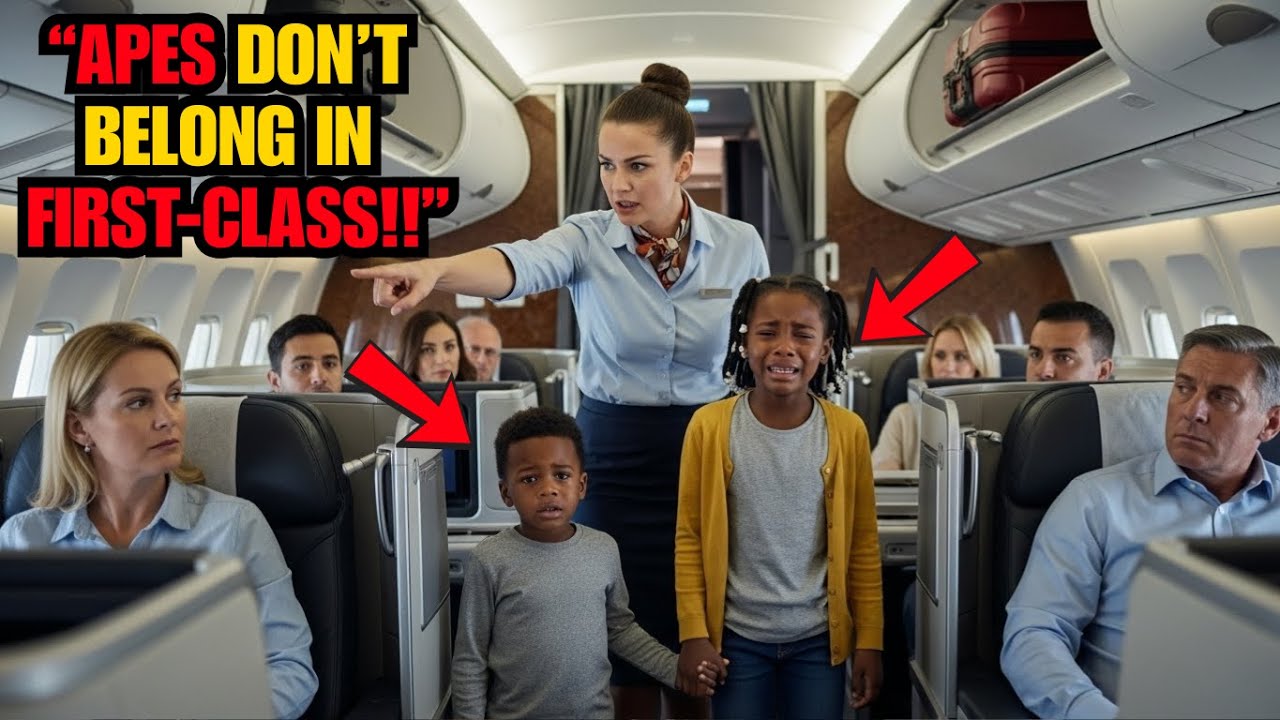 Racist Flight Attendant Kicks Black Kids From First Class – Billionaire Dad Buys The Airline!!