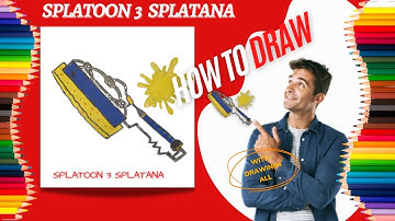 How To Draw Splatoon 3 Splatana