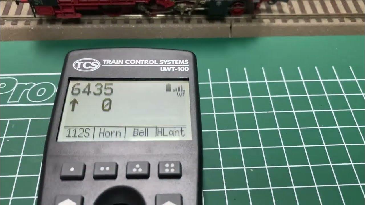 YaMoRC YD7001 native WiThrottle on TCS UWT100 YouTube